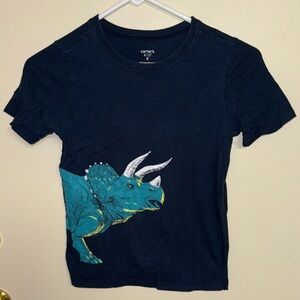 Carter's Navy Blue Triceratops Tee